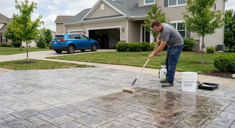 Paver Driveway Sealing in Tacoma, WA