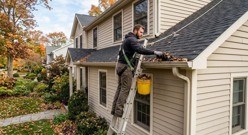 Rain Gutter Clearing in Rochester, NY